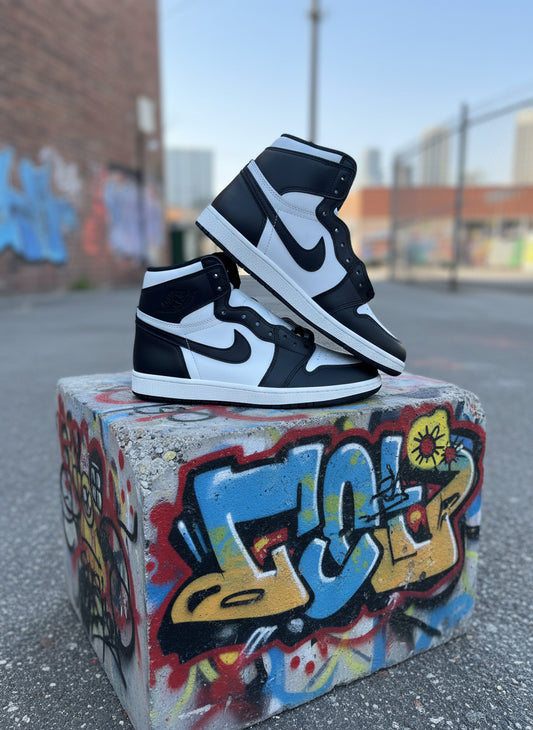 Jordan 1 Retro High '85 Zwart Wit (2023)