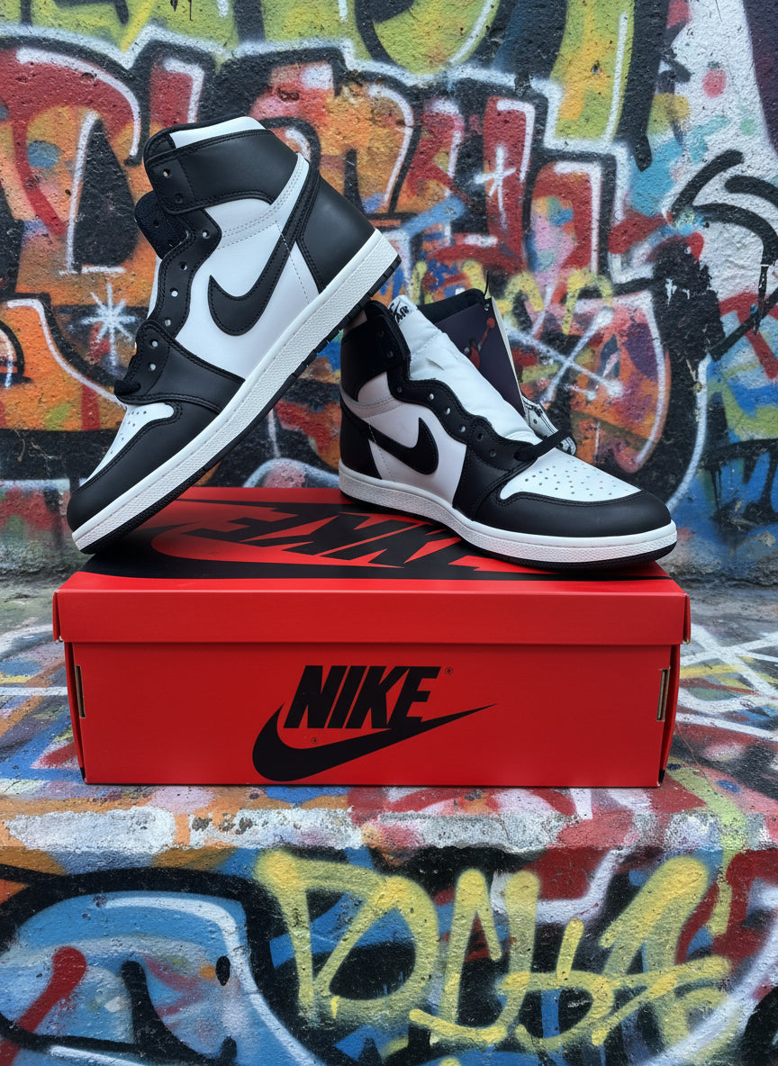 Jordan 1 Retro High '85 Zwart Wit (2023)