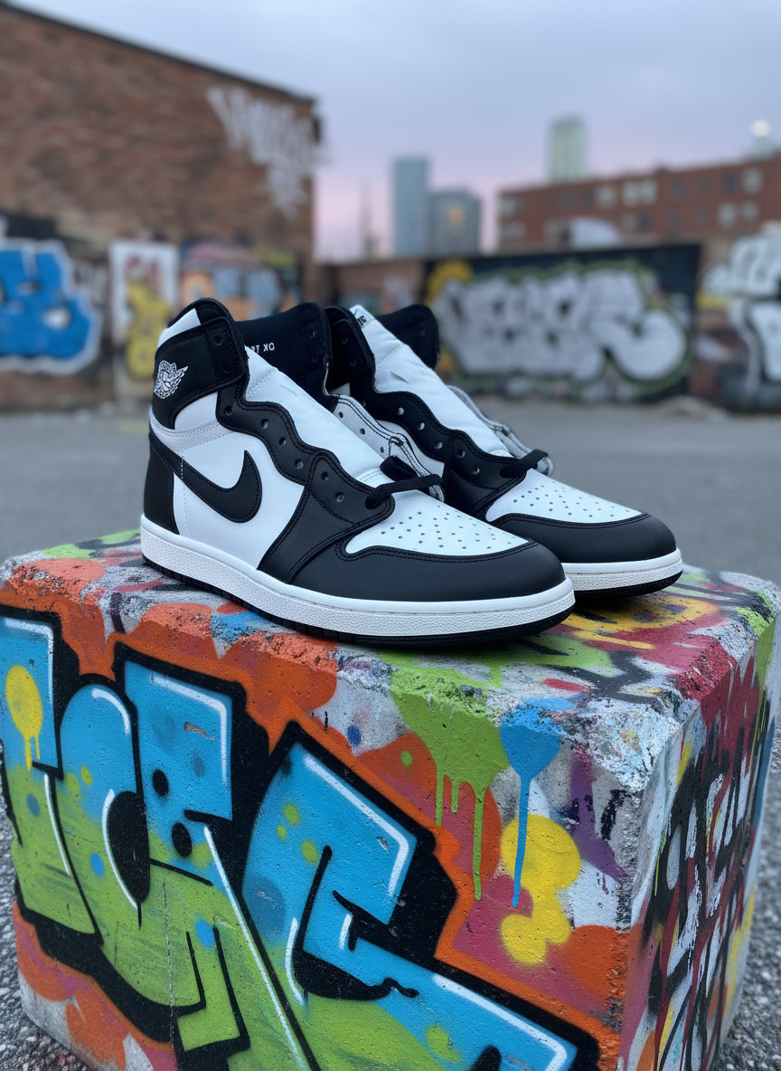 Jordan 1 Retro High '85 Zwart Wit (2023)