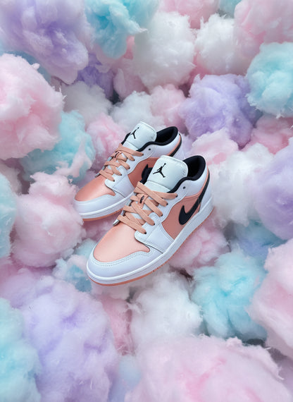 Jordan 1 Low White Light Madder Roots (GS)