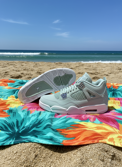 Jordan 4 Retro Seafoam Sail (Women's)