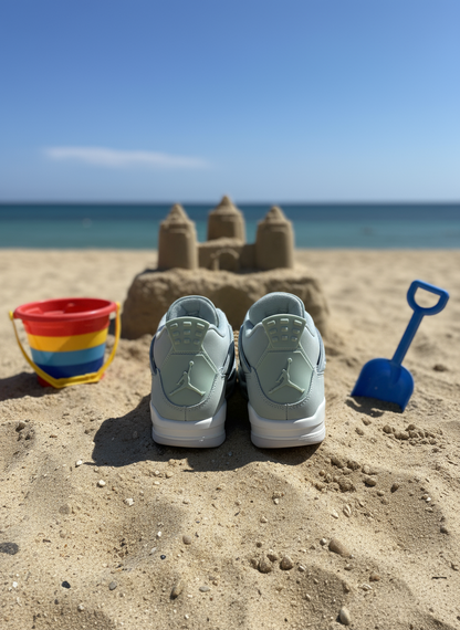 Jordan 4 Retro Seafoam Sail (Women's)